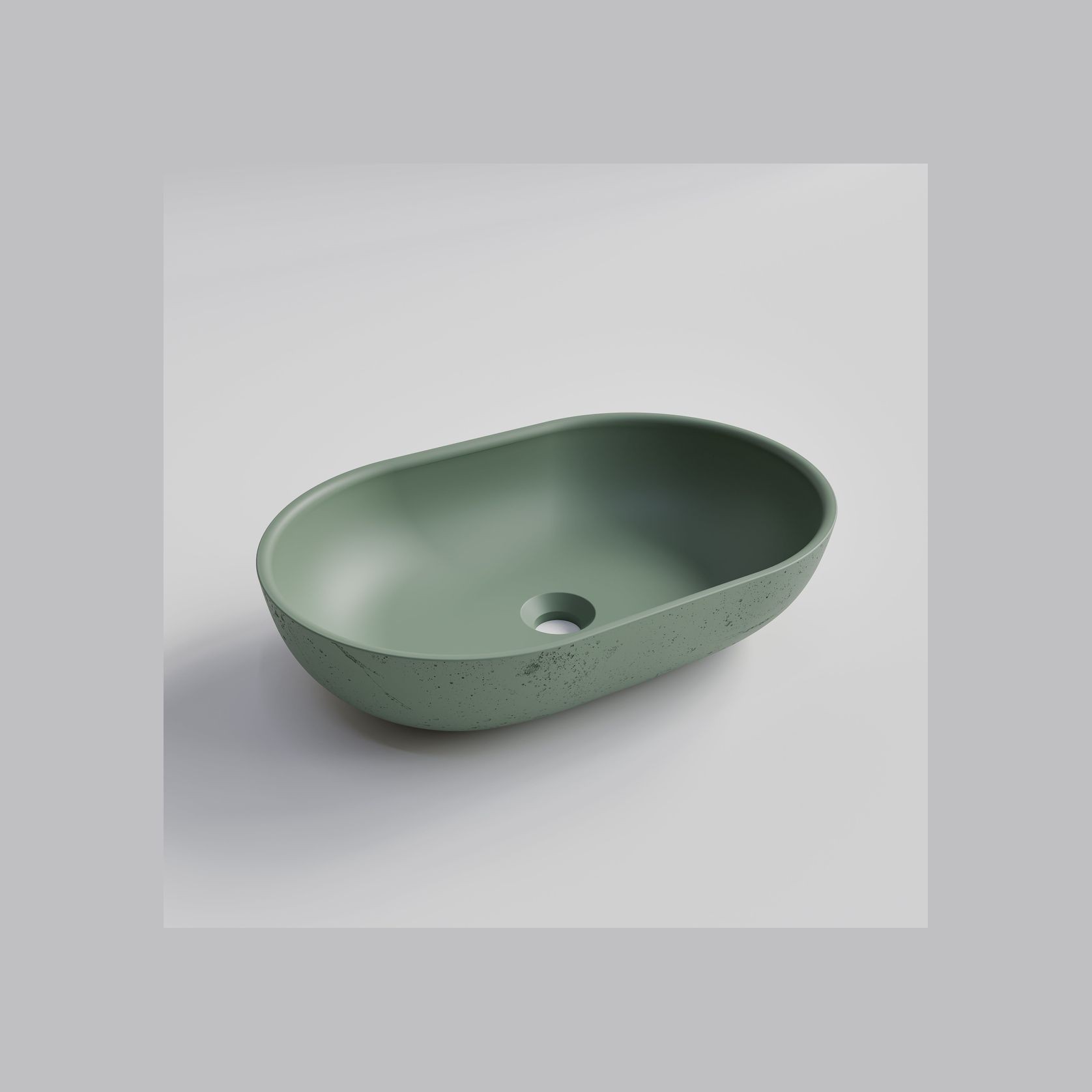 Cove 530 Oval Concrete Basin gallery detail image