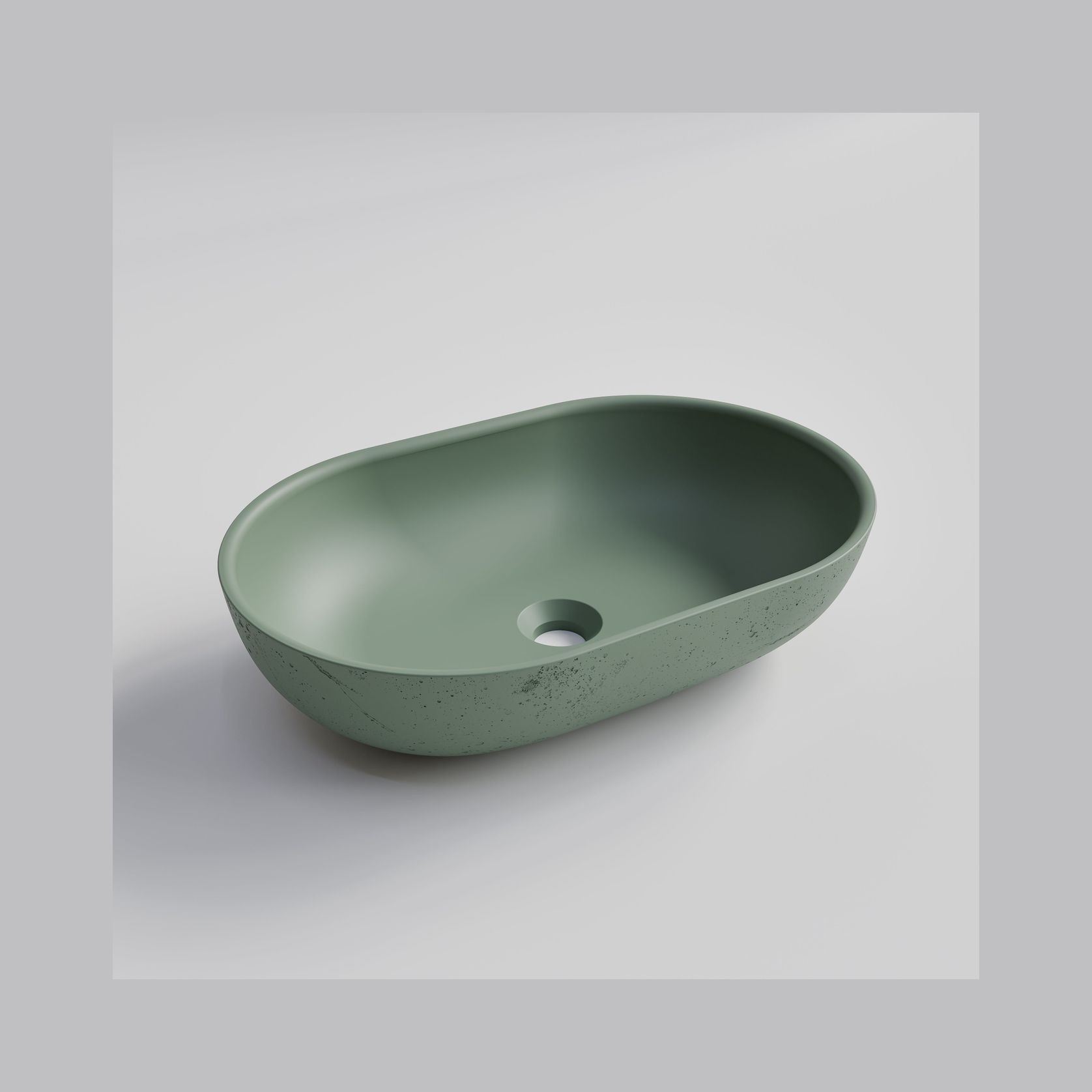 Cove 530 Oval Concrete Basin gallery detail image