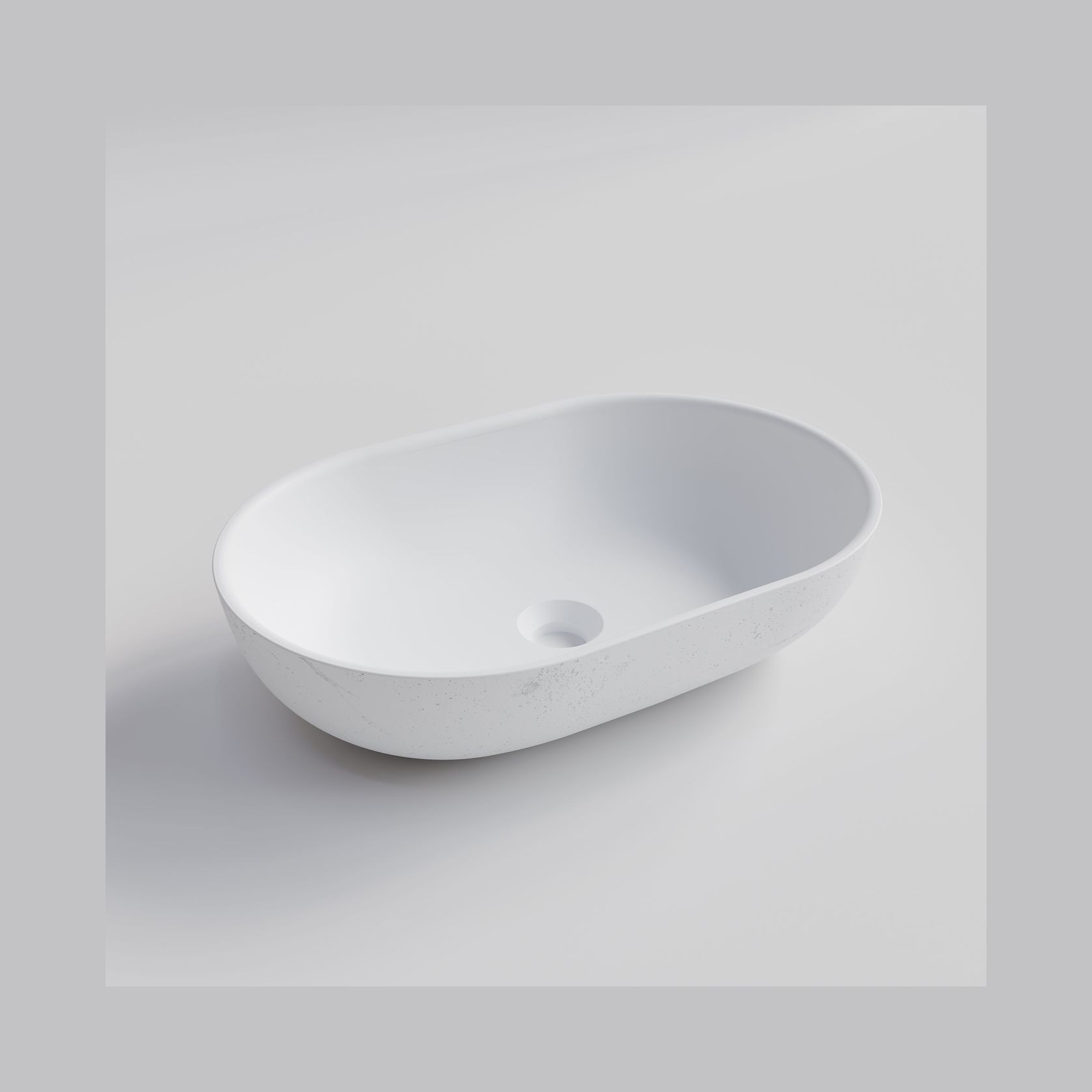 Cove 530 Oval Concrete Basin gallery detail image