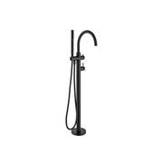 Mica Fluted Freestanding Bath Mixer with Hand Shower gallery detail image