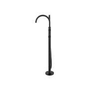 Mica Fluted Freestanding Bath Mixer with Hand Shower gallery detail image