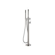 Mica Fluted Freestanding Bath Mixer with Hand Shower gallery detail image