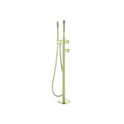 Mica Fluted Freestanding Bath Mixer with Hand Shower gallery detail image