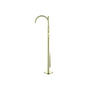 Mica Fluted Freestanding Bath Mixer with Hand Shower gallery detail image