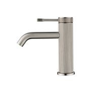 Mica Fluted Basin Mixer gallery detail image