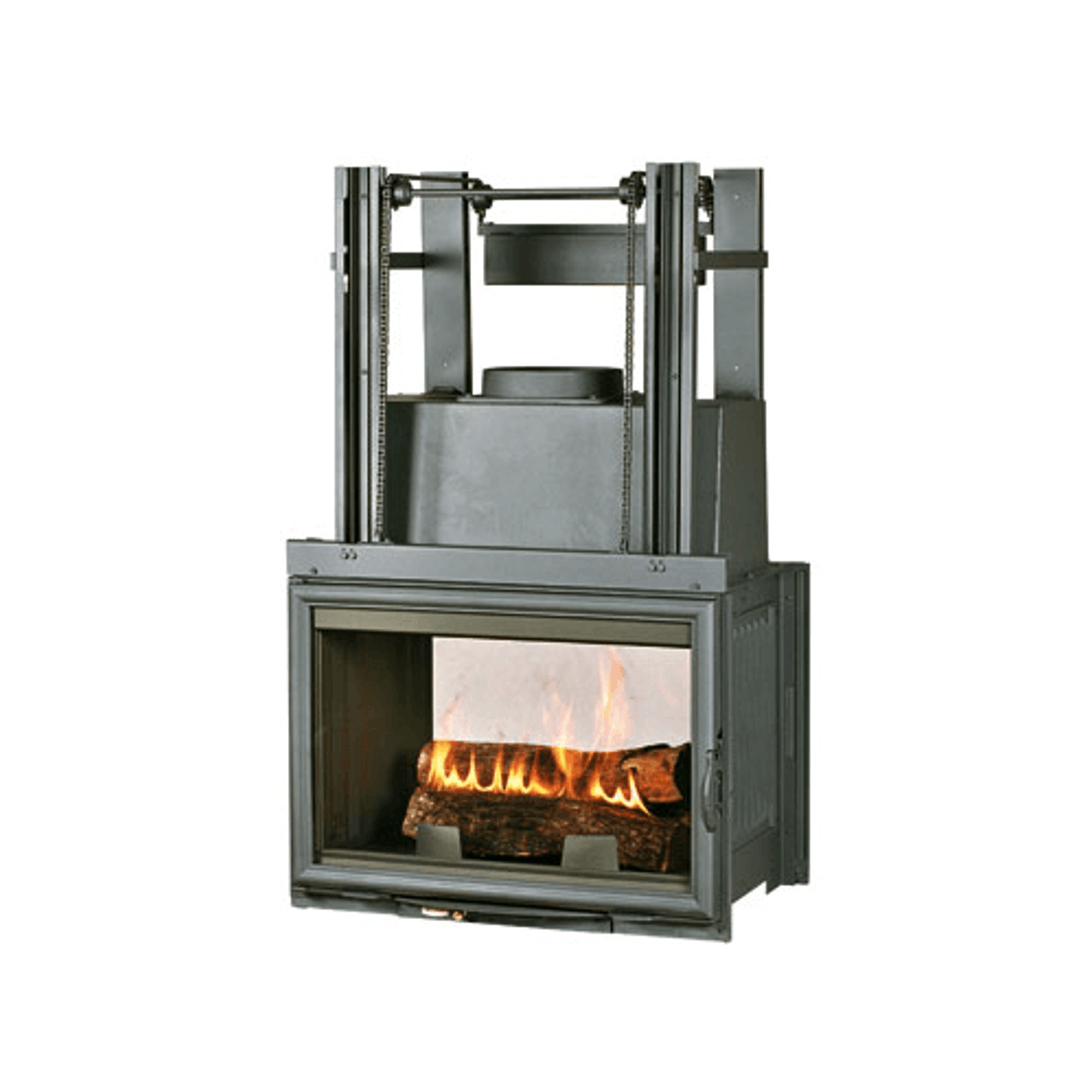 Cheminee Chazelles CDF800R Radiant Wood Fireplace gallery detail image