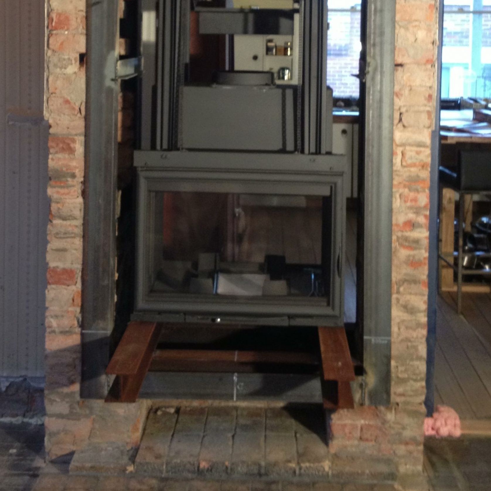 Cheminee Chazelles CDF800R Radiant Wood Fireplace gallery detail image