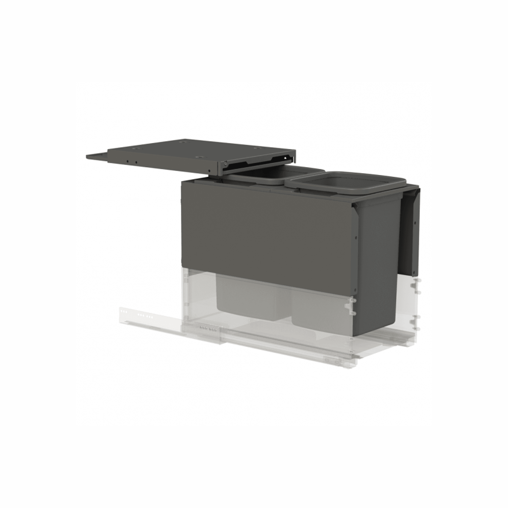 Concelo entro 2x16L for Blum LEGRABOX 350mm Orion Grey gallery detail image