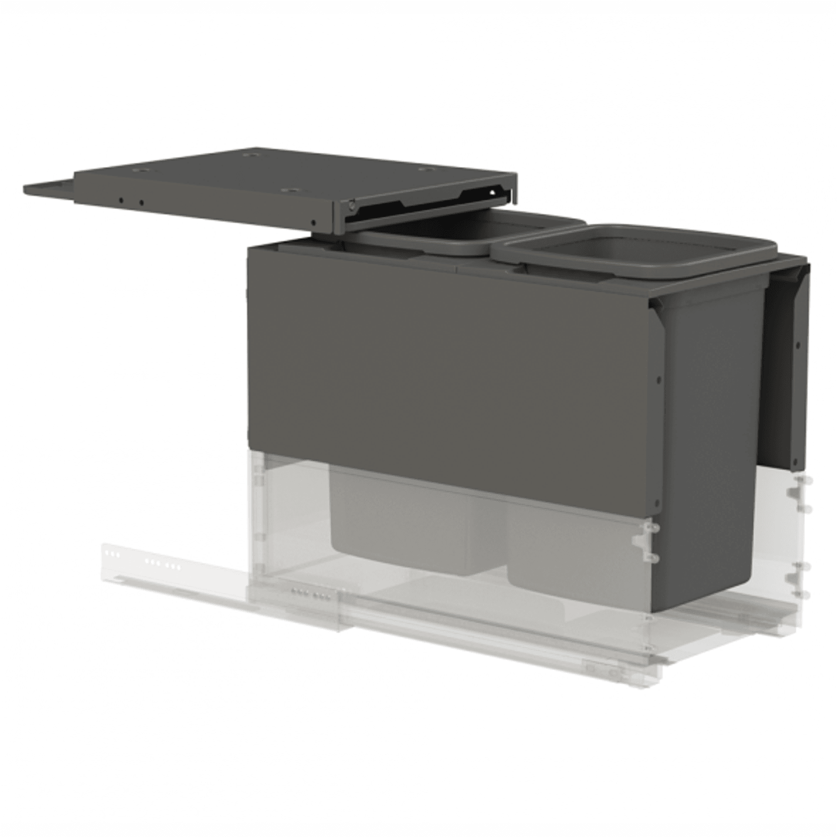 Concelo entro 2x16L for Blum LEGRABOX 350mm Orion Grey gallery detail image