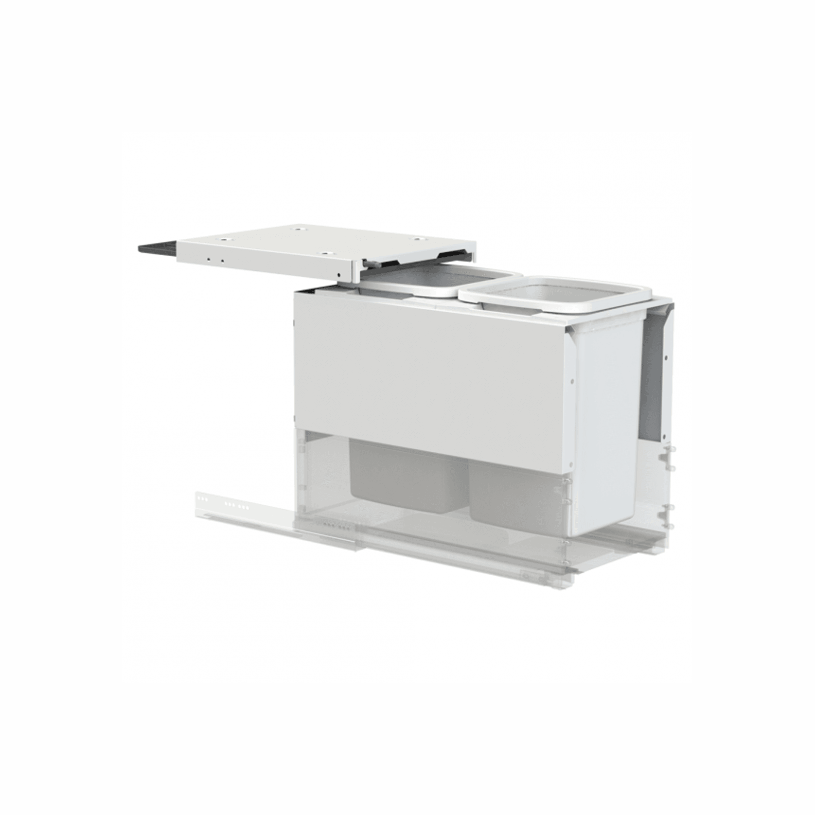 Concelo entro 2x16L for Blum LEGRABOX 350mm Silk White gallery detail image