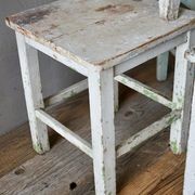 French Rustic Painted Stools gallery detail image