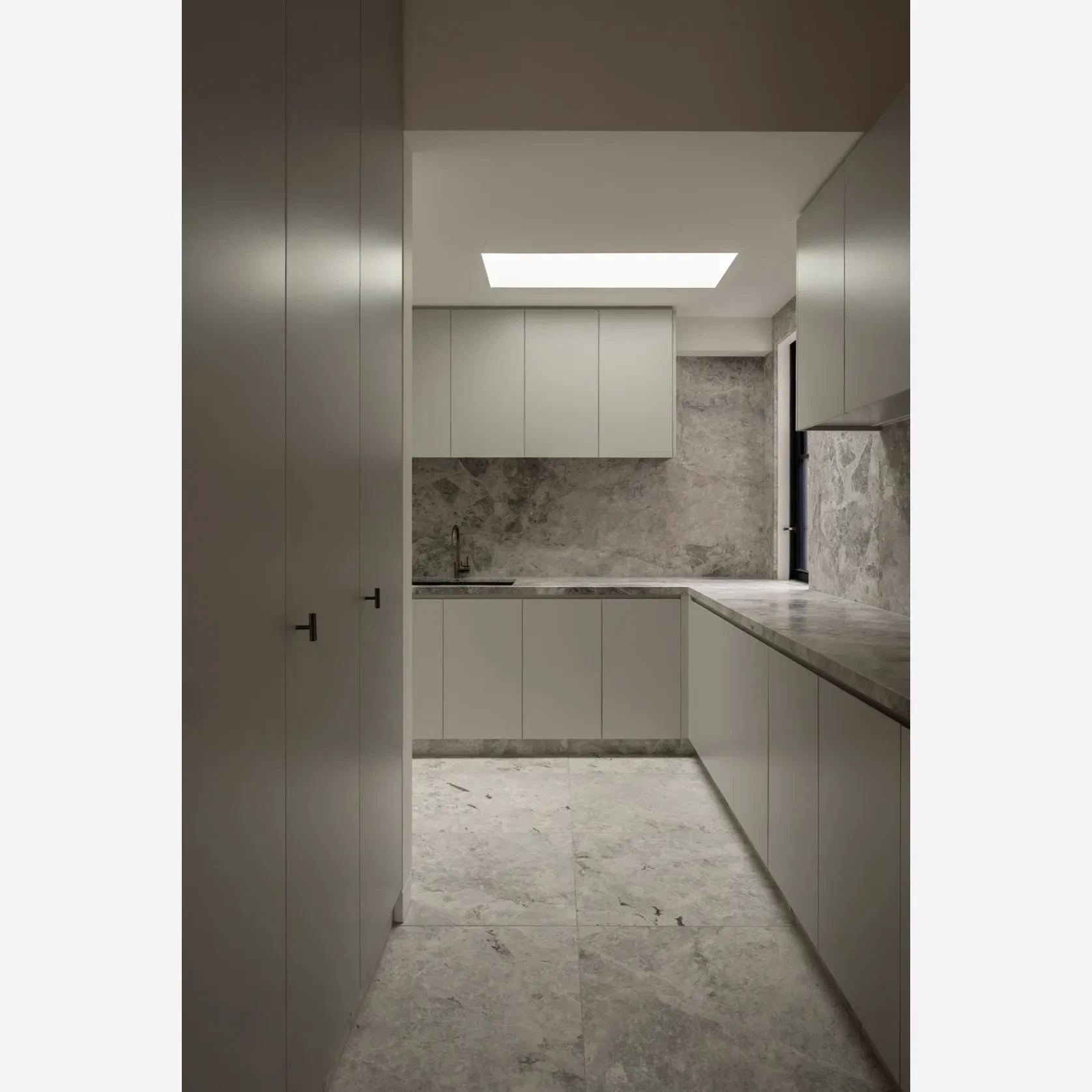 Tundra Grey Honed Limestone Tiles gallery detail image