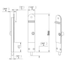 Centor Dropbolts For Bifold and Sliding Doors gallery detail image