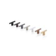 Arezzo Knurled Bar Handle - Double Fixing Post Only gallery detail image