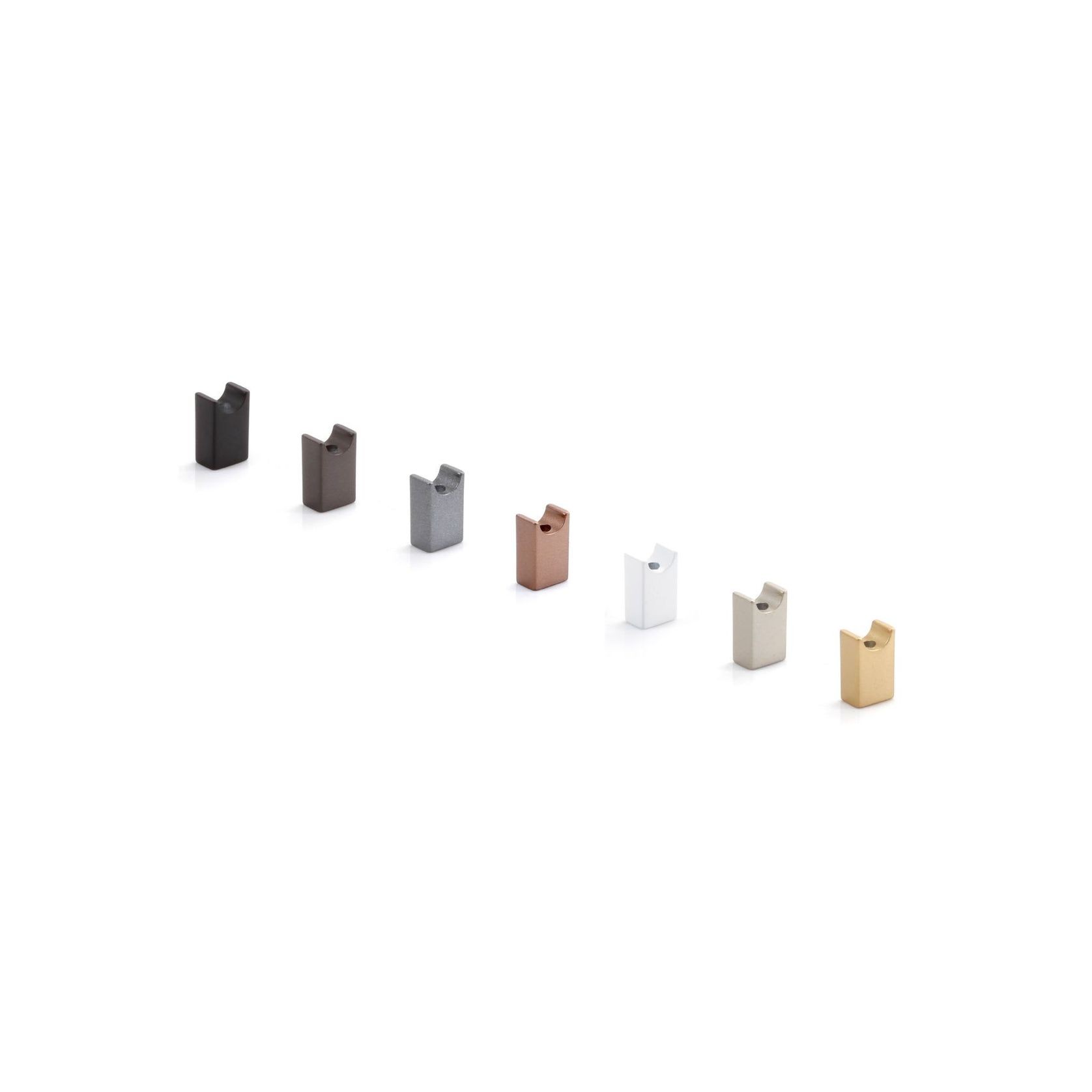 Arezzo Knurled Bar Handle - Single Fixing Post gallery detail image