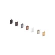 Arezzo Knurled Bar Handle - Single Fixing Post gallery detail image