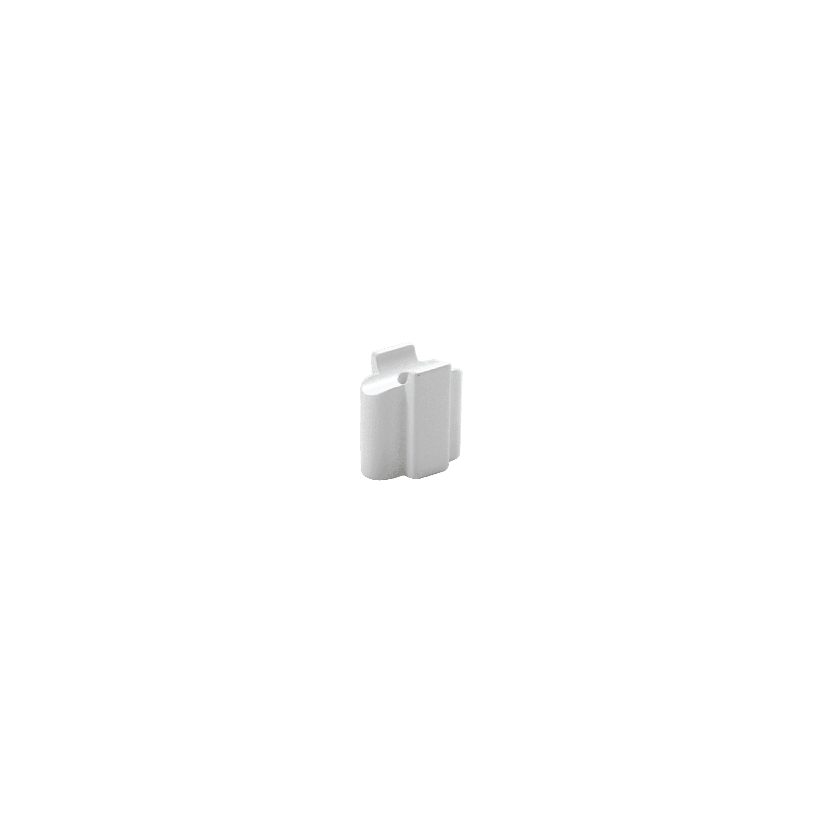 Arezzo Knurled Bar Handle - Double Fixing Post Only gallery detail image