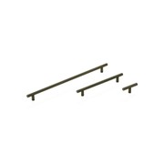 Arezzo Knurled Bar Handle - Round Fixing Post gallery detail image