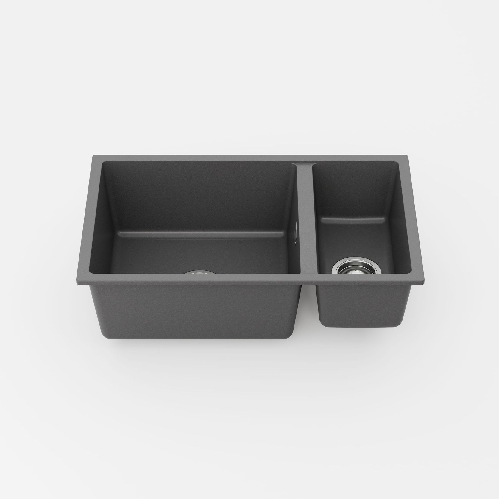 Aura 650 (450+200) Double Bowl Granite Sink gallery detail image