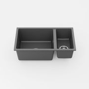 Aura 650 (450+200) Double Bowl Granite Sink gallery detail image