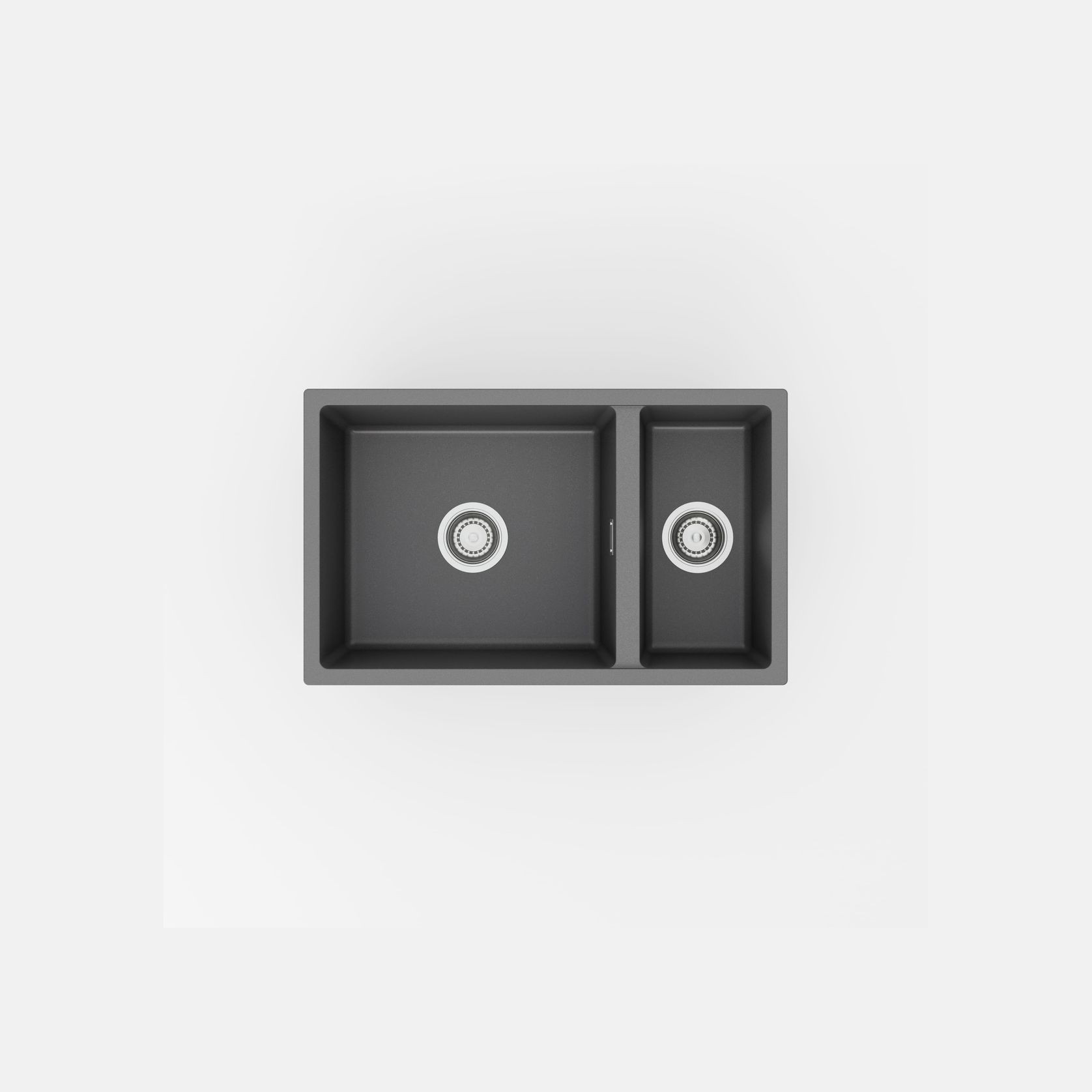 Aura 650 (450+200) Double Bowl Granite Sink gallery detail image