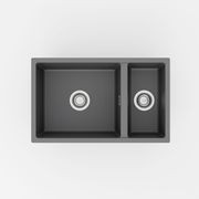 Aura 650 (450+200) Double Bowl Granite Sink gallery detail image