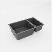 Aura 650 (450+200) Double Bowl Granite Sink gallery detail image