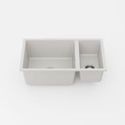 Aura 650 (450+200) Double Bowl Granite Sink gallery detail image