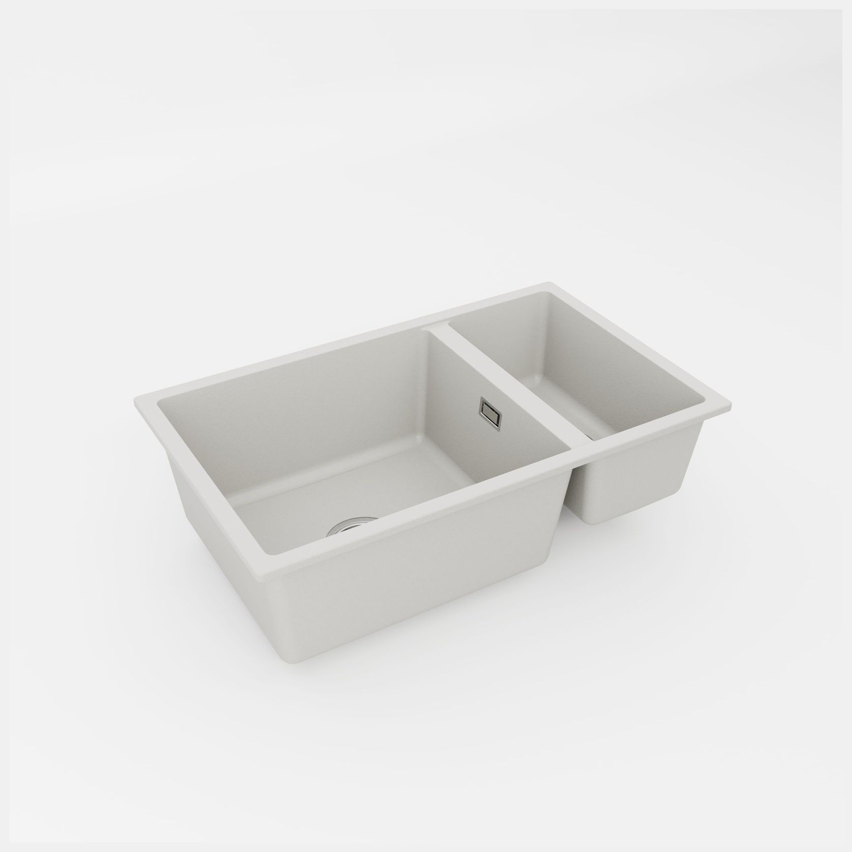 Aura 650 (450+200) Double Bowl Granite Sink gallery detail image
