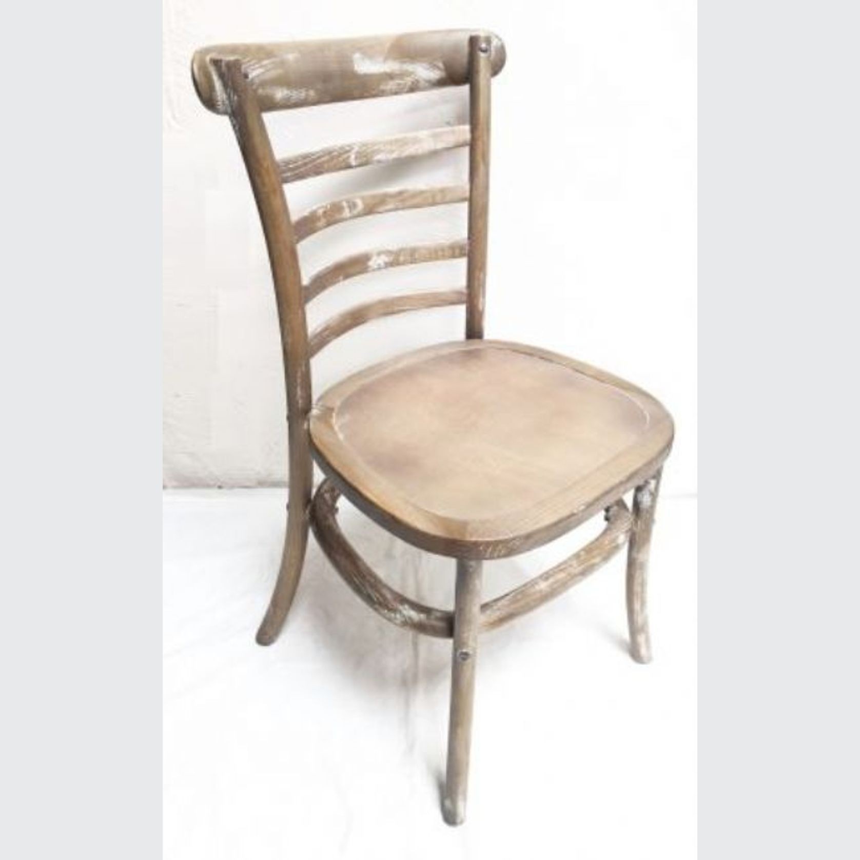 Ladder Back Dining Chair -Scrubbed gallery detail image