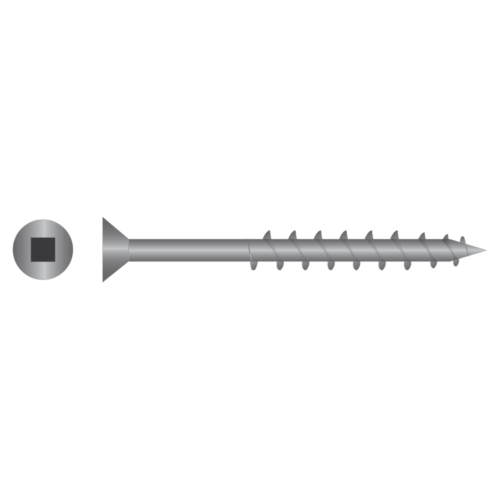 Chipboard Screws - Square Drive - GALV C3​ gallery detail image