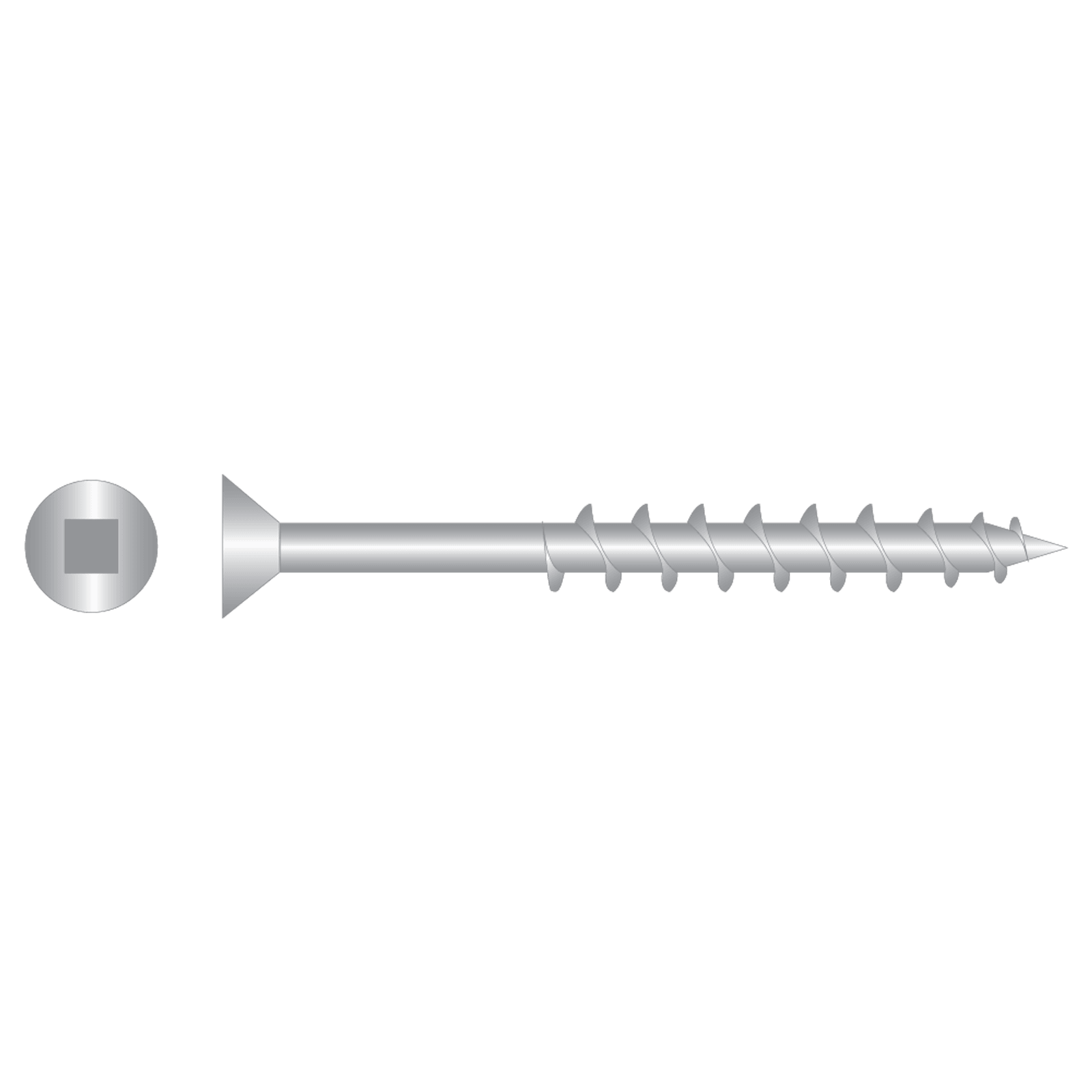 Chipboard Screws - Square Drive - SS304​ gallery detail image