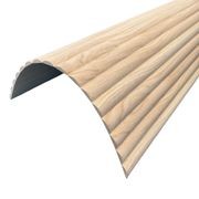 WOODFLEX® FLOW Flexible Wooden Wall Panel - Oak Veneer - 2700mm x 600mm - Half Round 37.5mm gallery detail image
