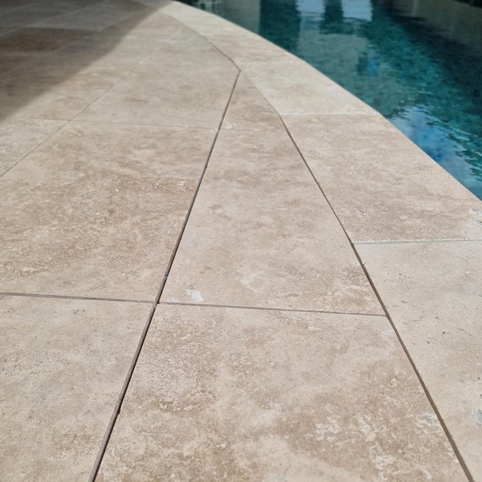 12mm Classic Linen Travertine Tiles - Honed & Filled gallery detail image