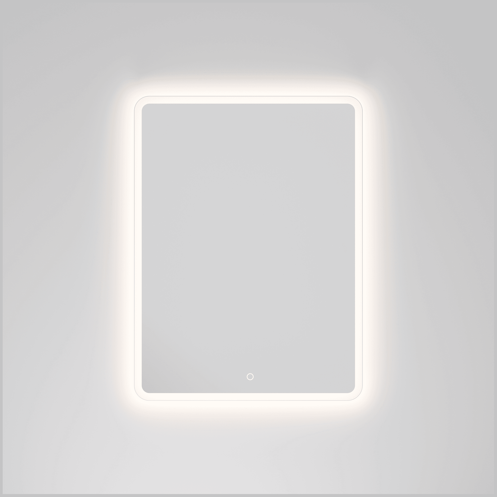Solace 600 Rectangle LED Mirror gallery detail image