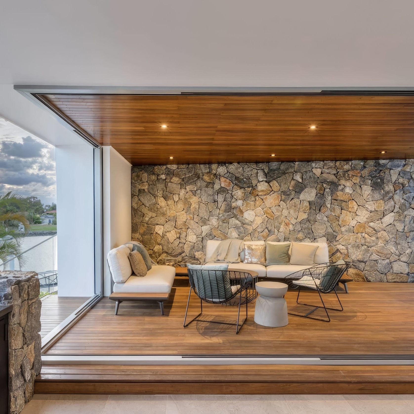 Cobalt Grey Stone Wall Cladding gallery detail image