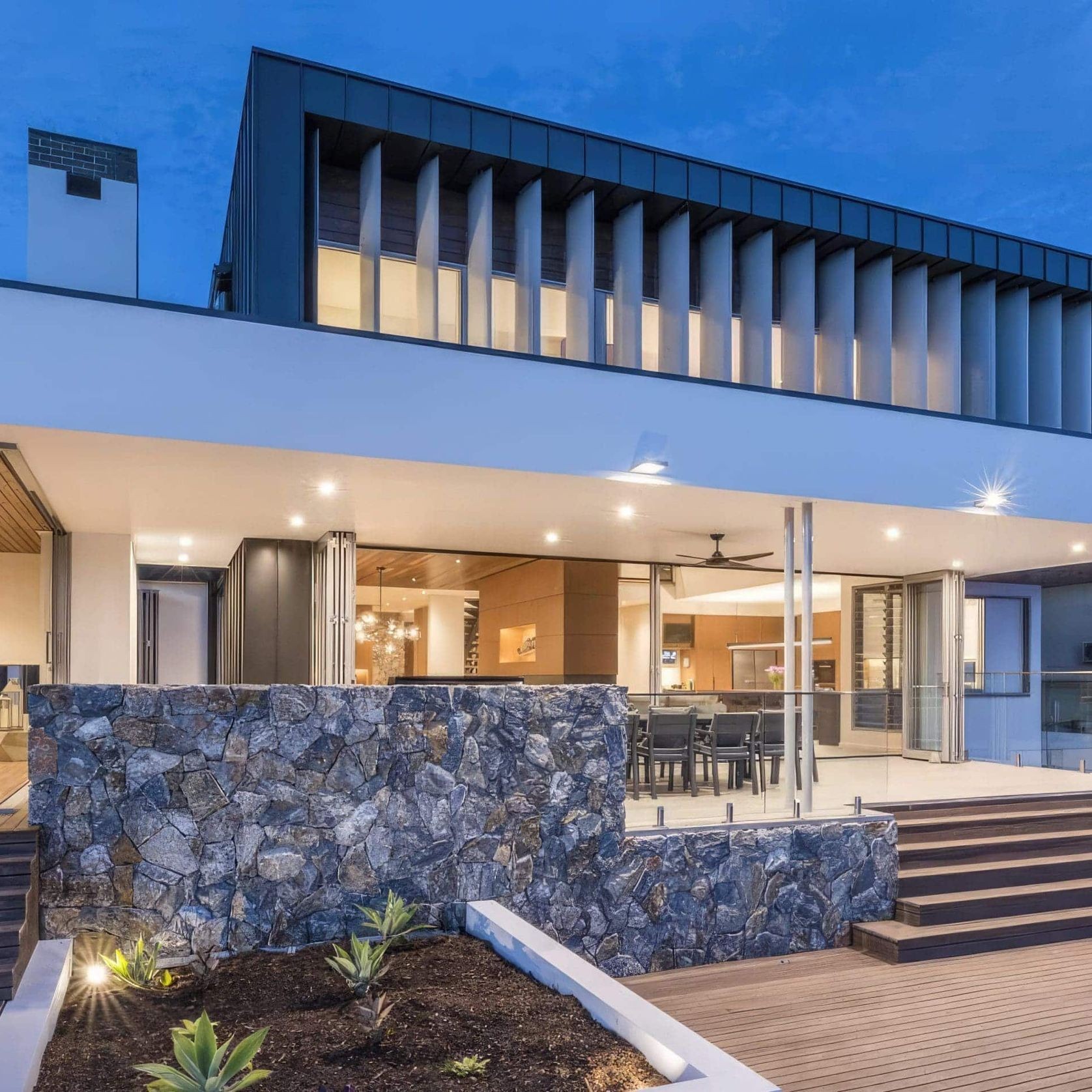 Cobalt Grey Stone Wall Cladding gallery detail image
