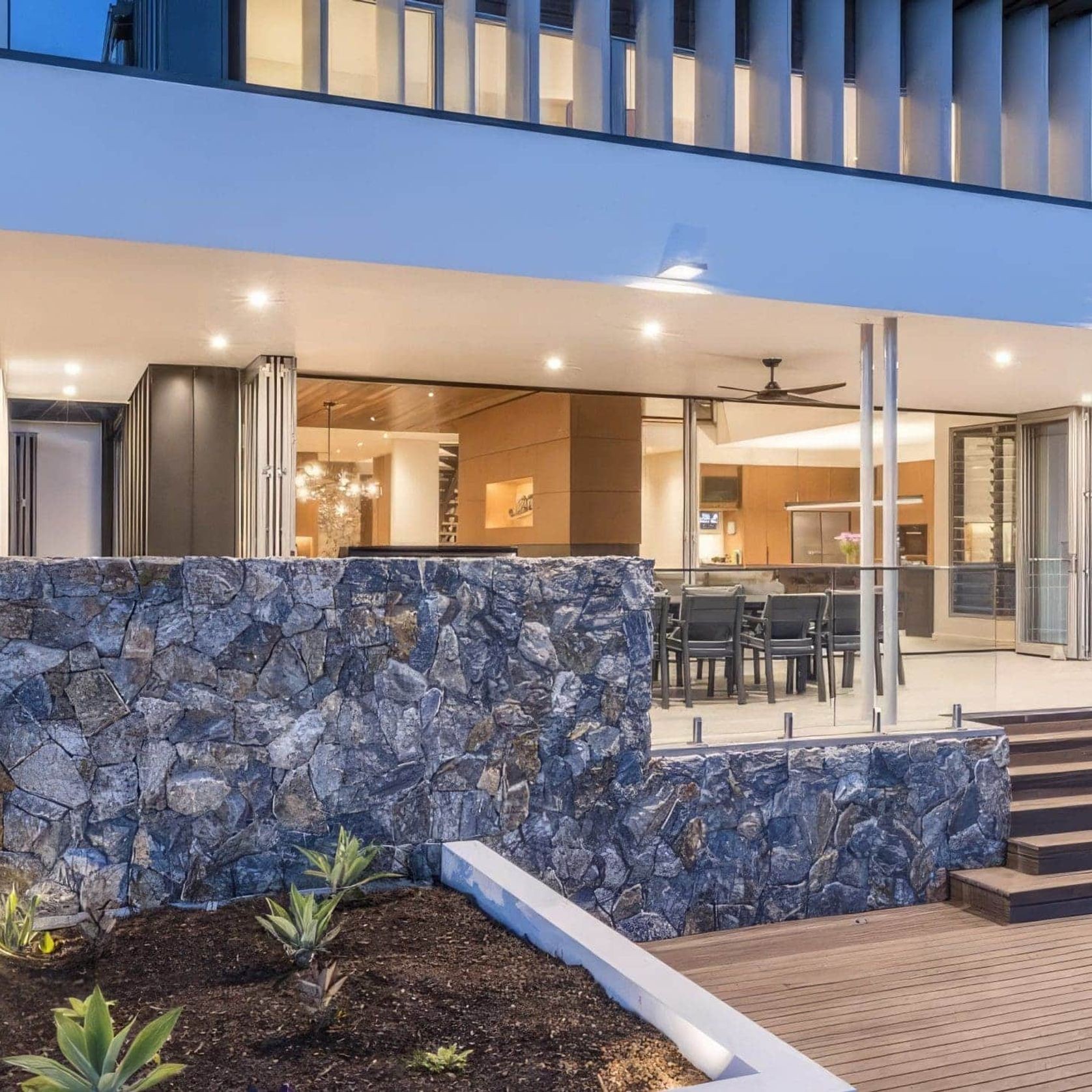 Cobalt Grey Stone Wall Cladding gallery detail image