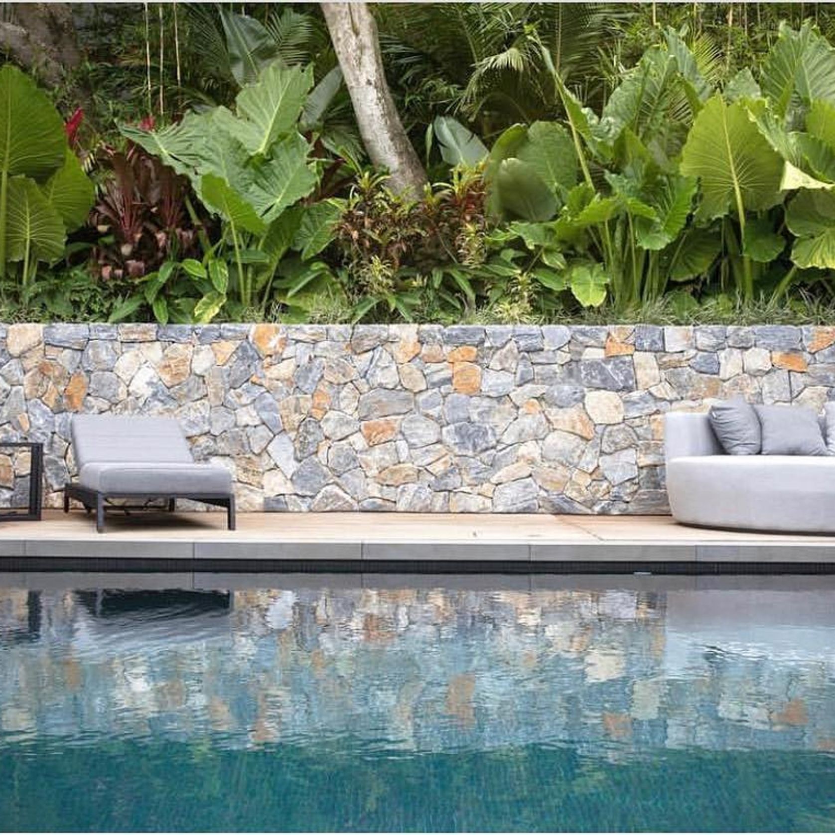 Cobalt Grey Stone Wall Cladding gallery detail image