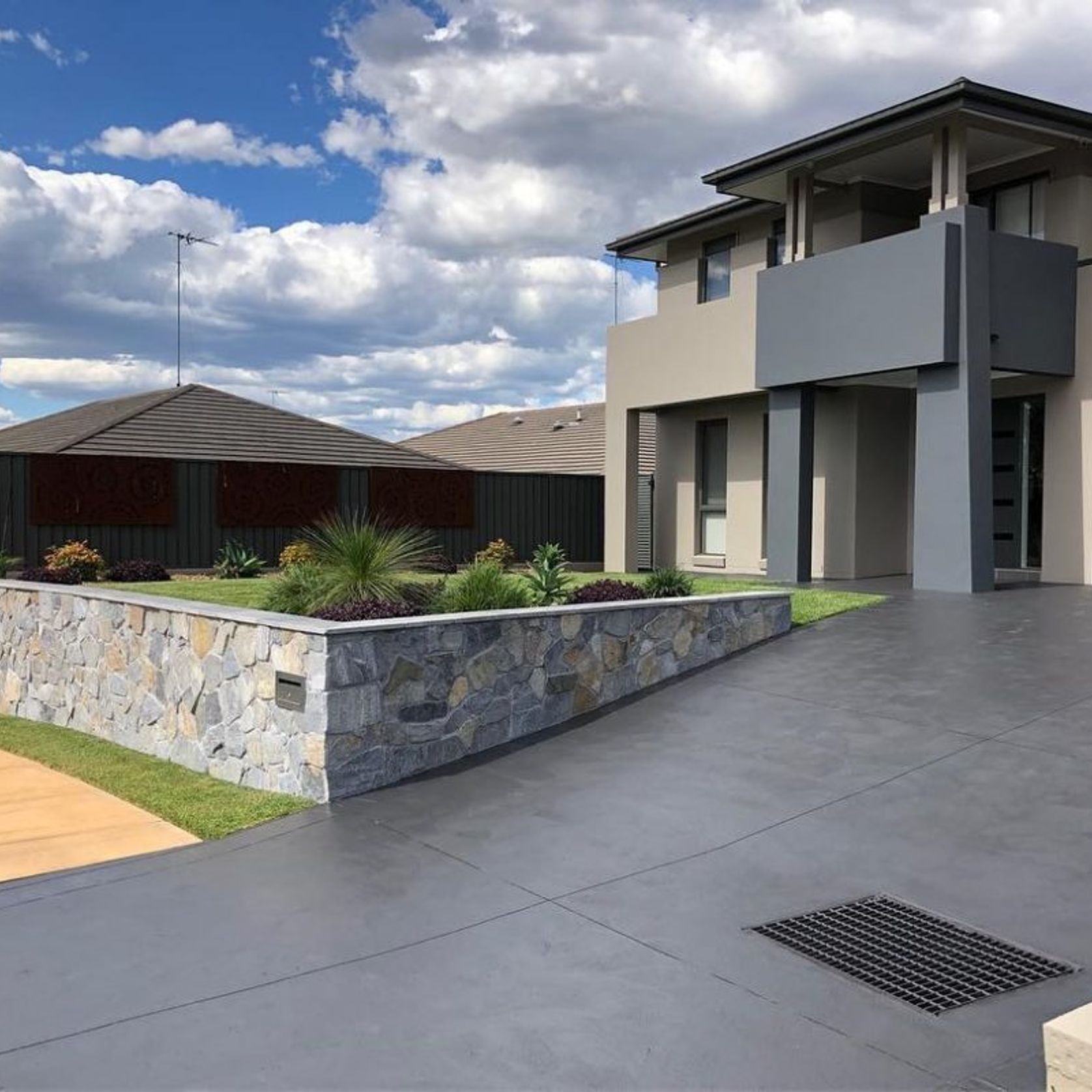 Cobalt Grey Stone Wall Cladding gallery detail image