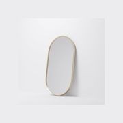 Aspect 500 Oval Framed Mirror gallery detail image