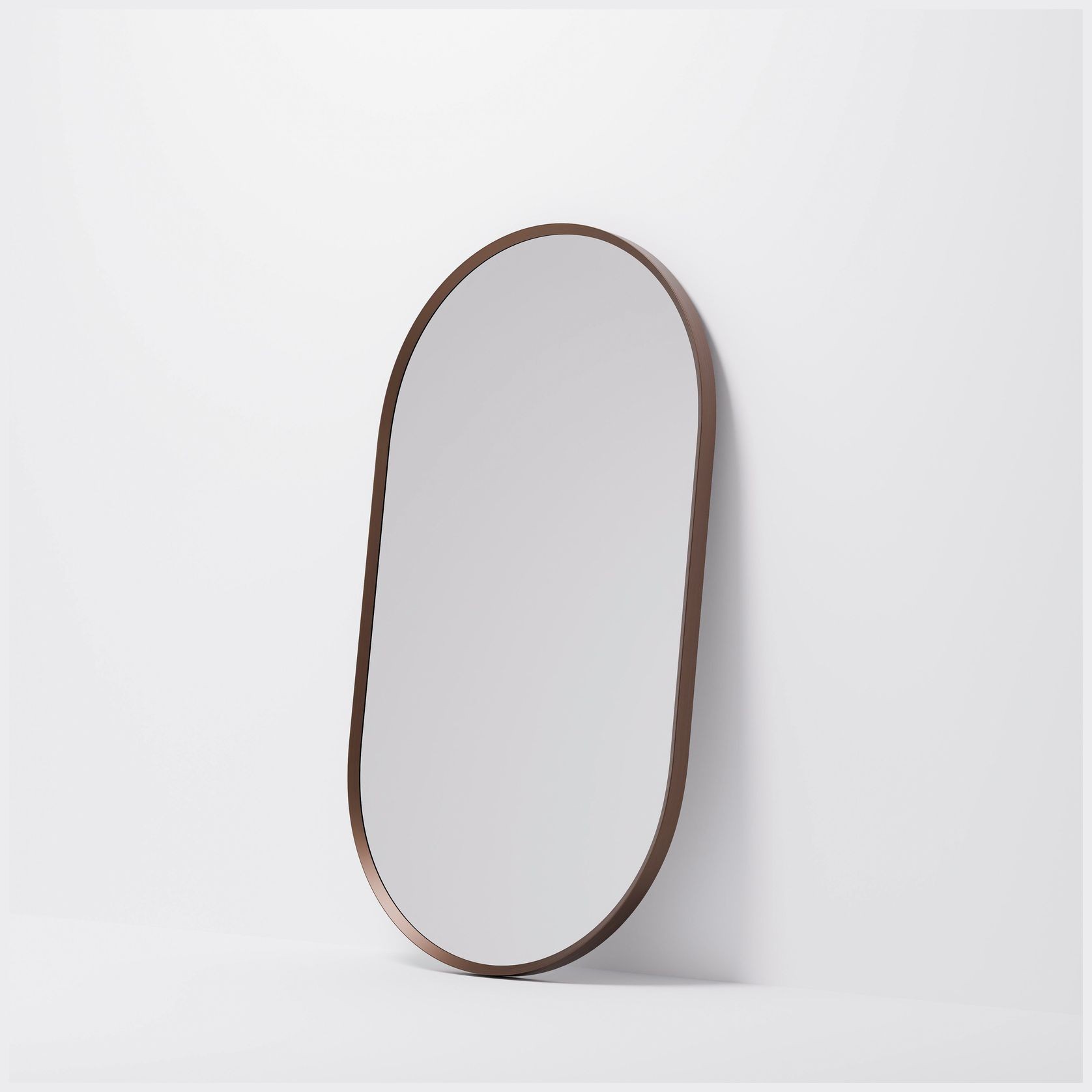 Aspect 500 Oval Framed Mirror gallery detail image