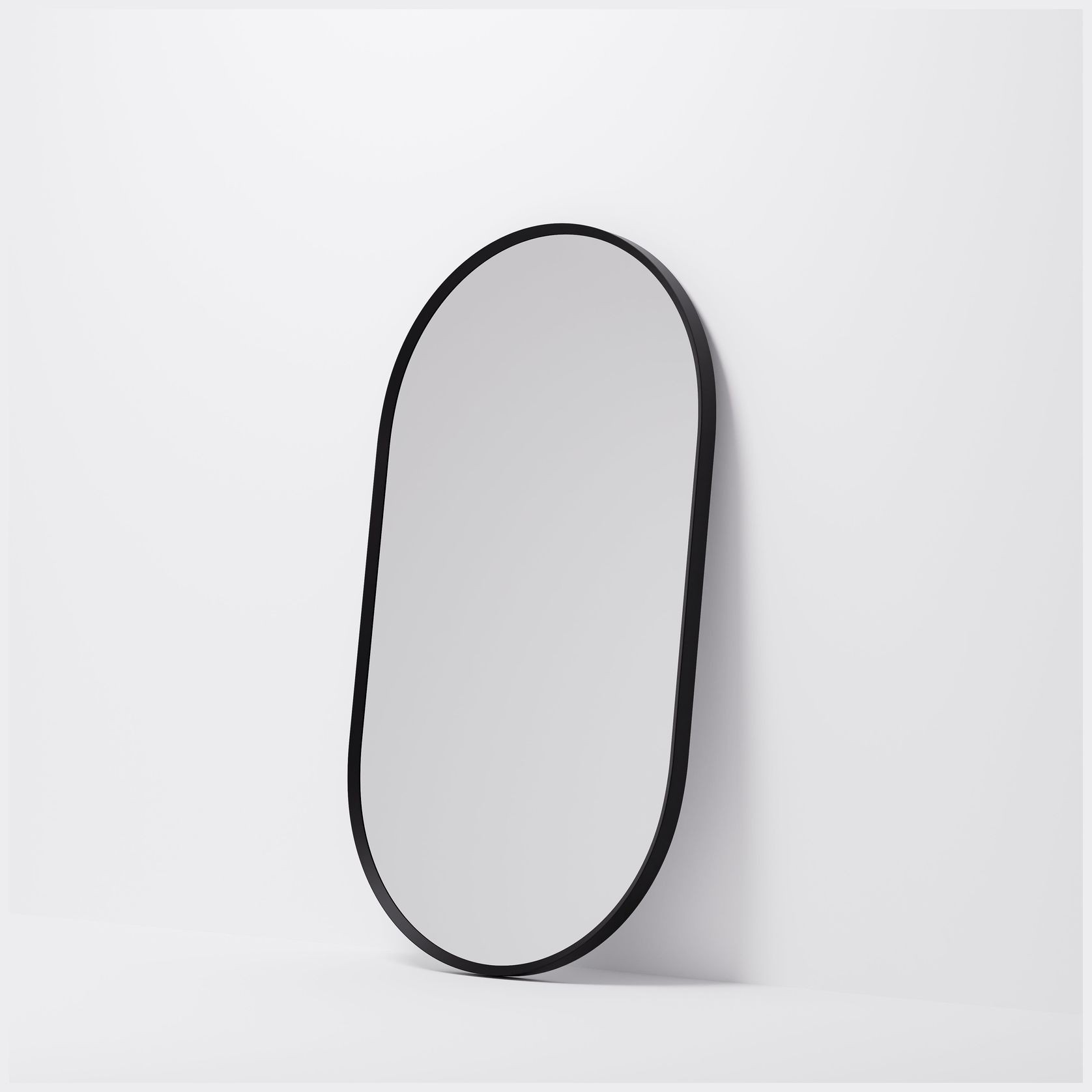 Aspect 500 Oval Framed Mirror gallery detail image