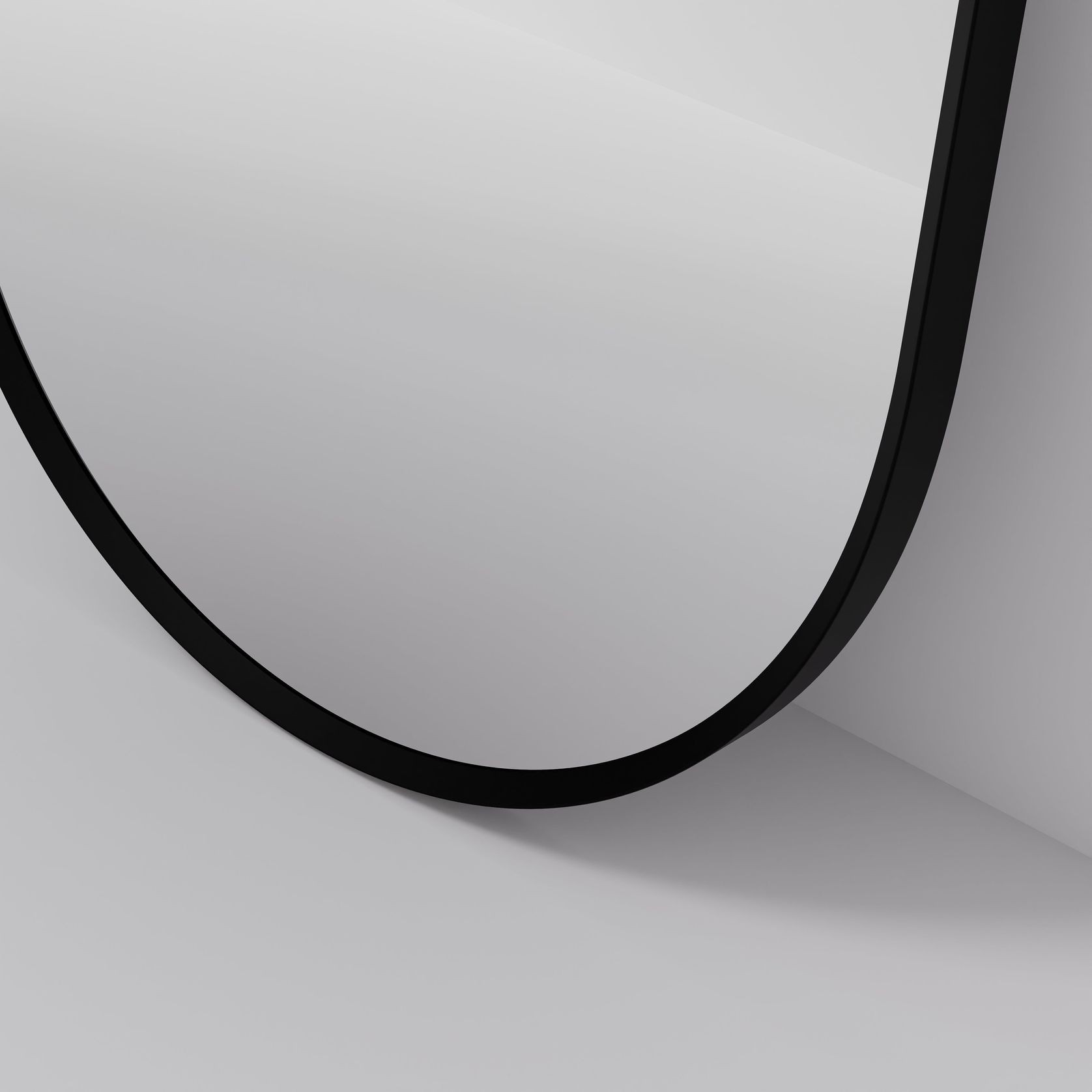 Aspect 500 Oval Framed Mirror gallery detail image