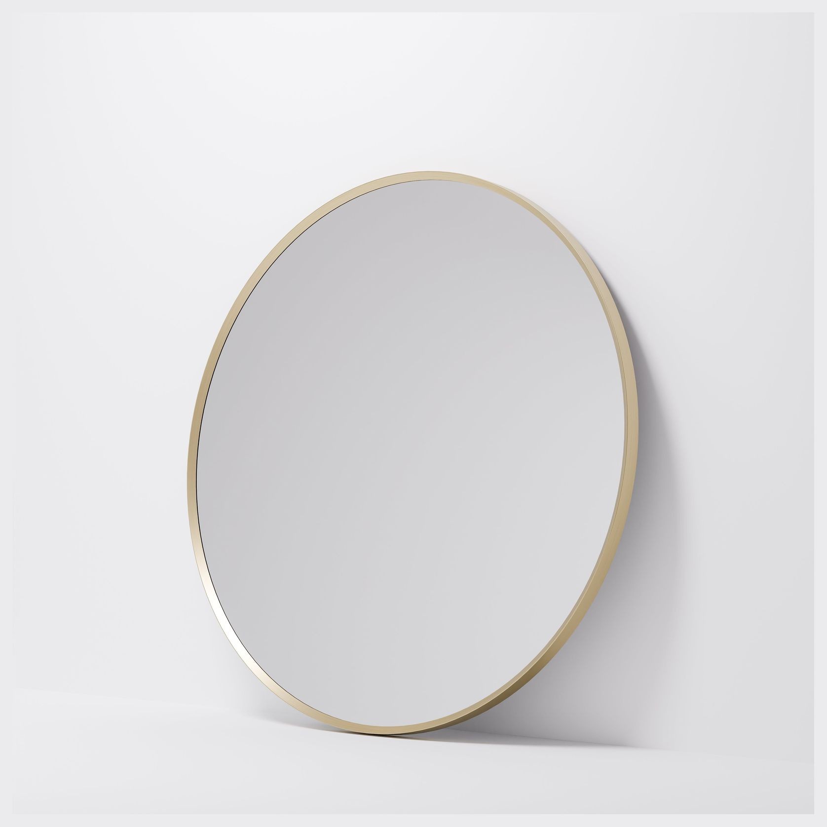 Aspect 850 Round Framed Mirror gallery detail image