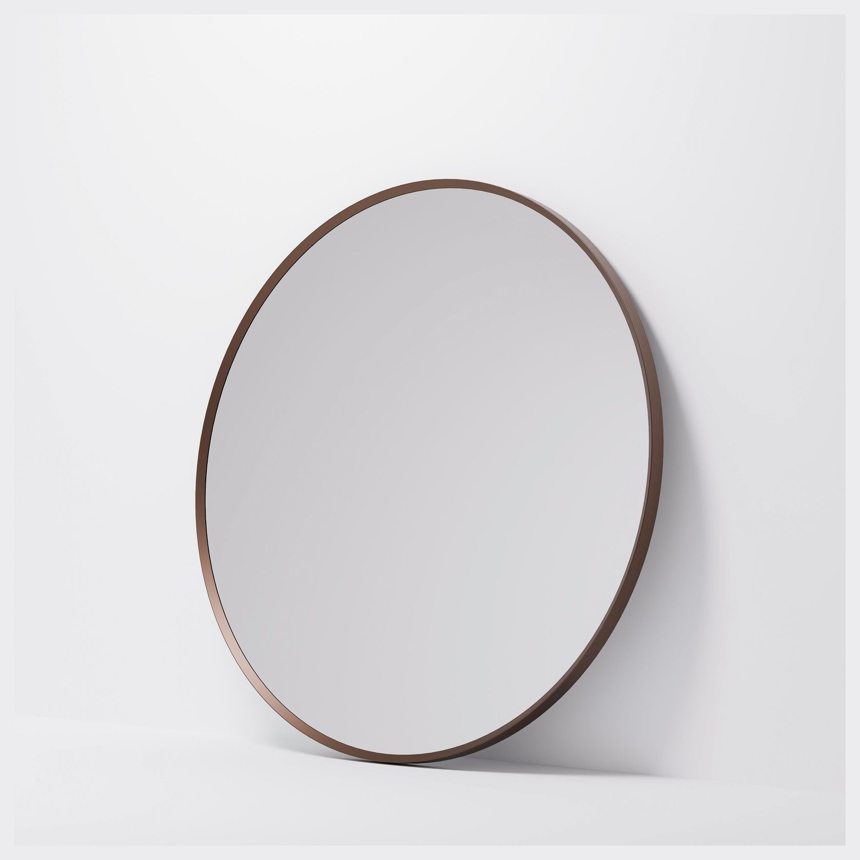 Aspect 850 Round Framed Mirror gallery detail image