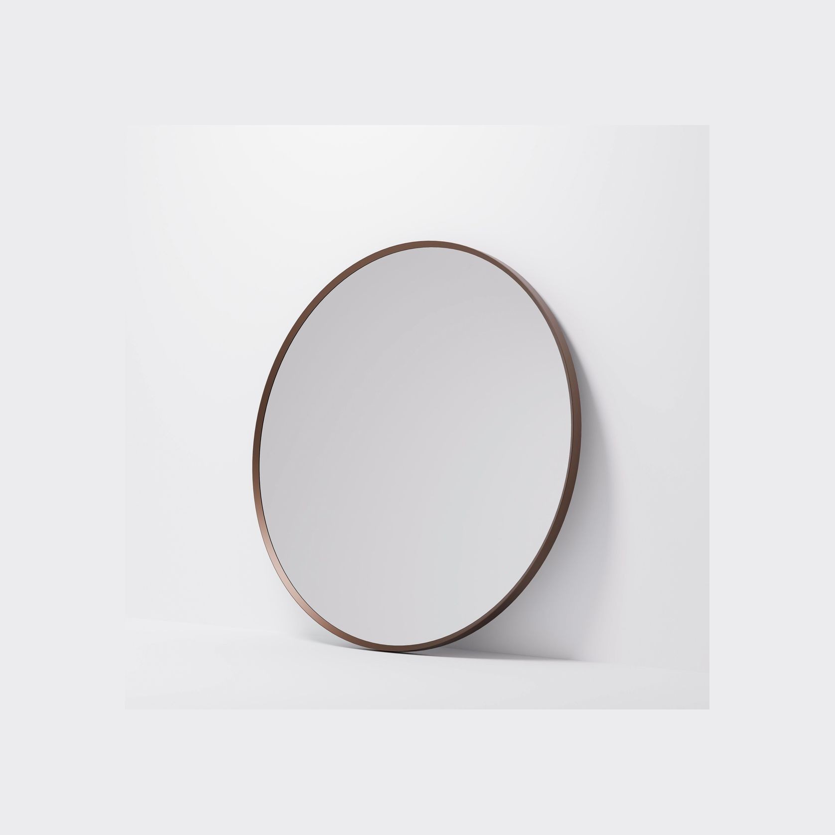 Aspect 1050 Round Framed Mirror gallery detail image