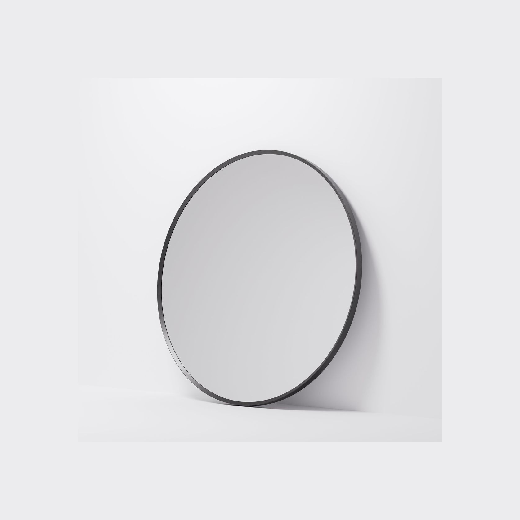 Aspect 1050 Round Framed Mirror gallery detail image