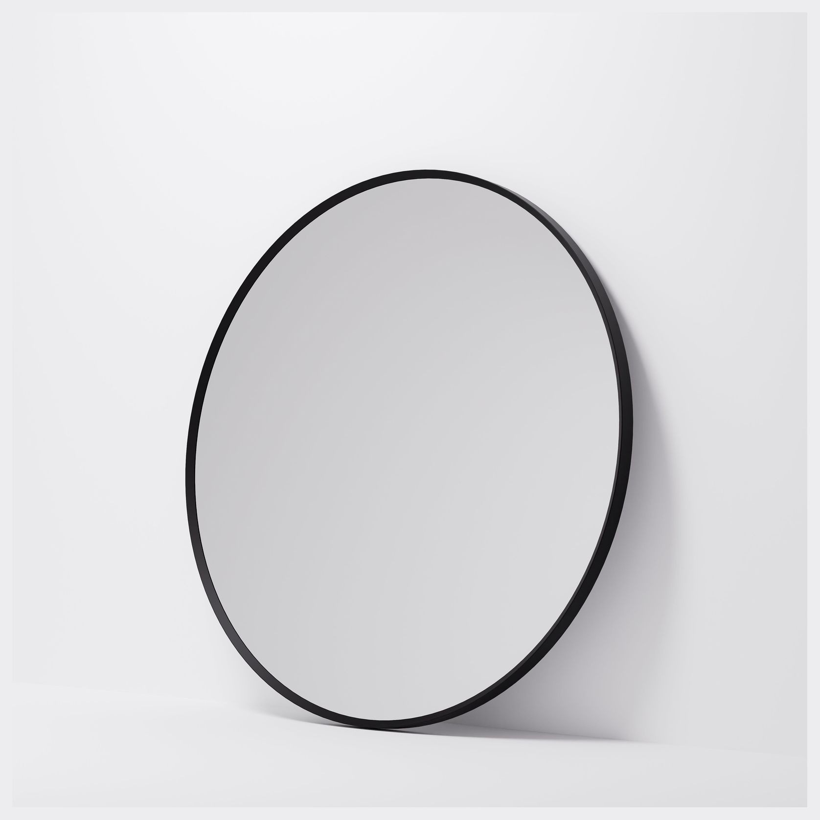 Aspect 850 Round Framed Mirror gallery detail image