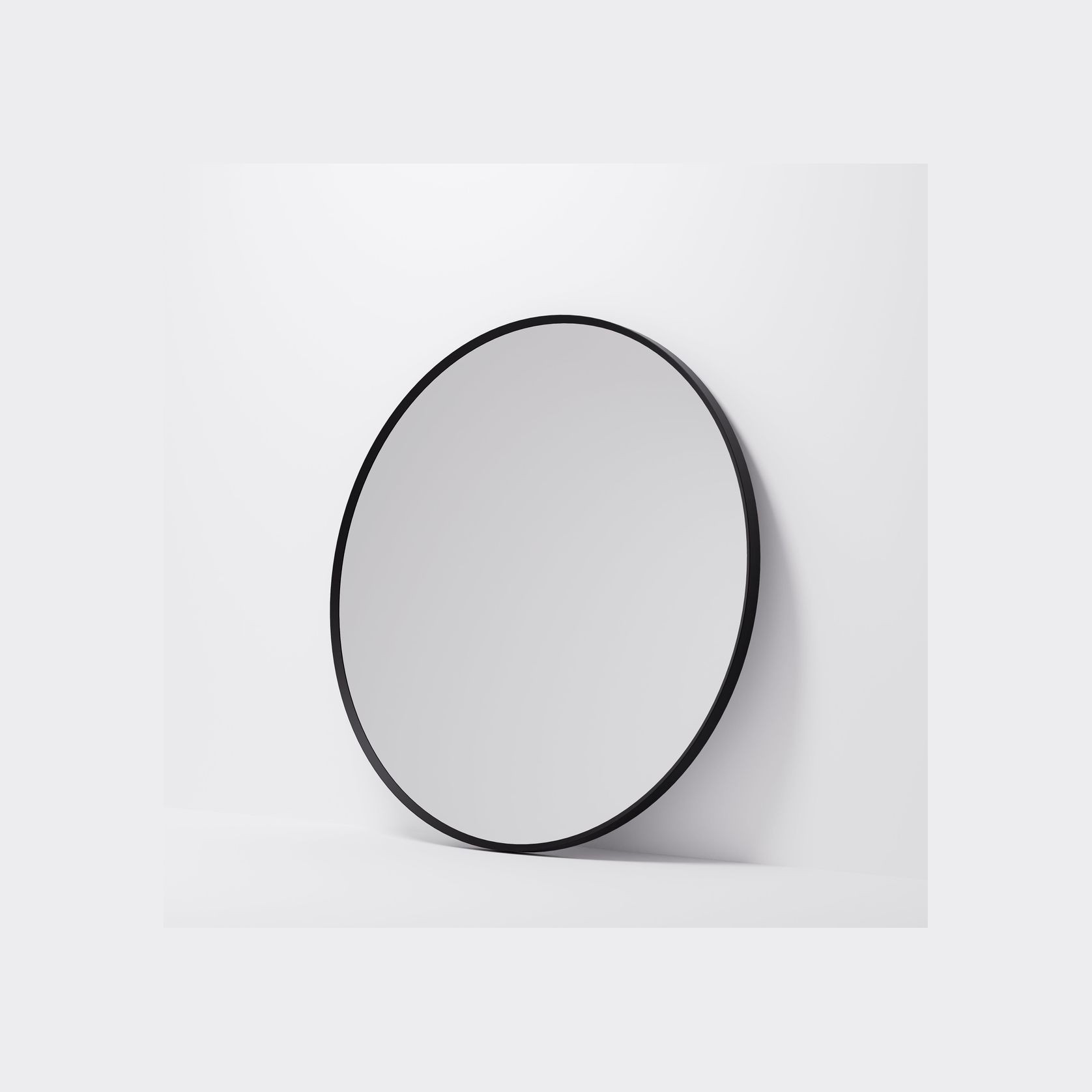 Aspect 1050 Round Framed Mirror gallery detail image